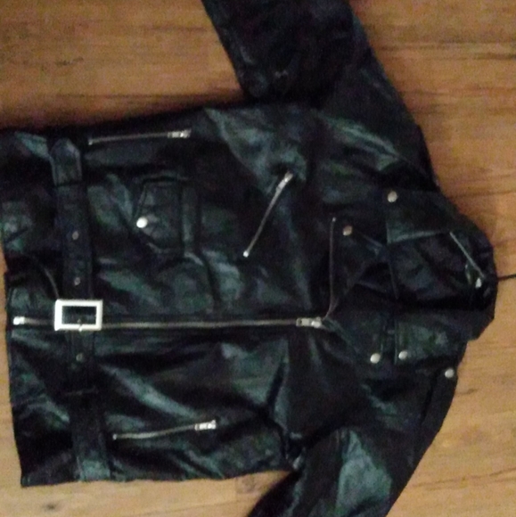 Flight Path Leather Jacket. - Picture 3 of 3